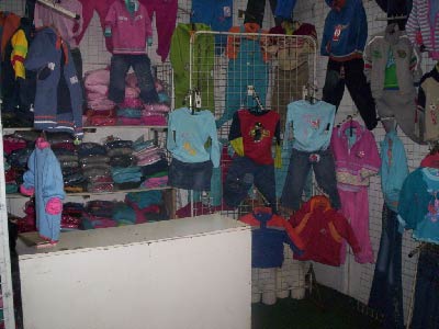 Local Confeccin en Ropa Infantil del Persa Biobio
